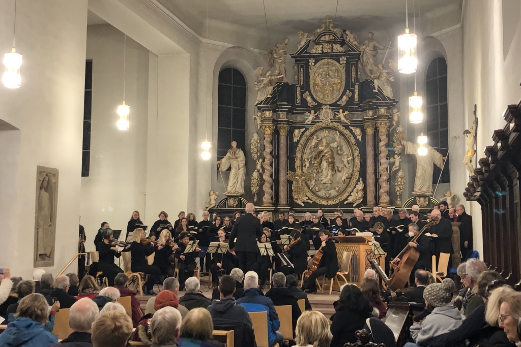 Kurt-Thomas-Kammerchor | Leitung: Andreas Köhs | Oratorienkonzert zum 1. Advent 2022 in der Benediktinerinnenabtei Kloster Engelthal